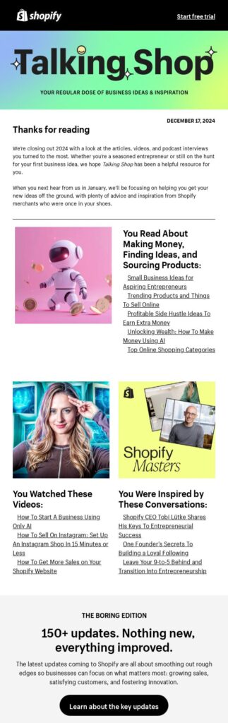 Shopify email